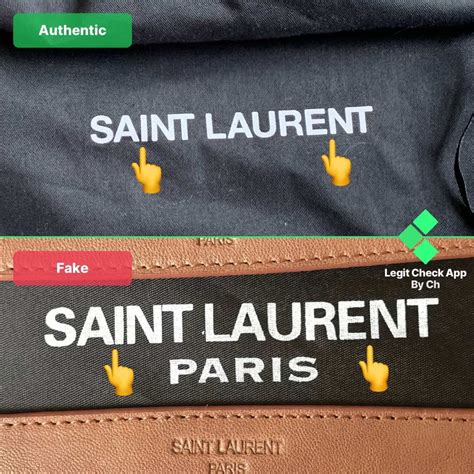 ysl fake bag|authentic ysl dust bag.